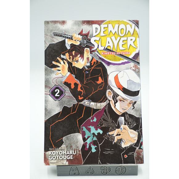 Demon Slayer Kimetsu no Yaiba Vol 1-2 Manga Set - Picture 4 of 6